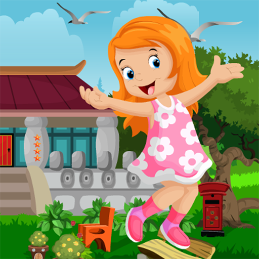 Cute Girl Escape From House - 