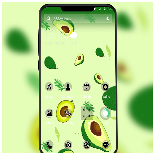 APUS Launcher Avocado Theme