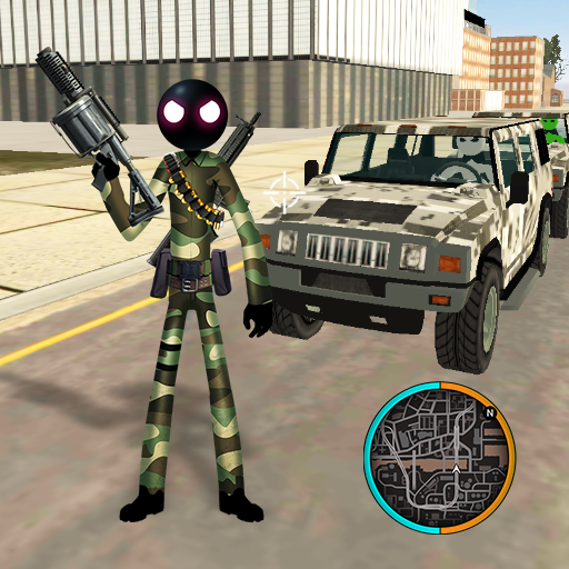 US Army Stickman Rope Hero counter War Gangstar 2
