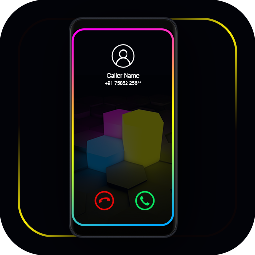 Edge Lighting Video Ringtone For Incoming Call