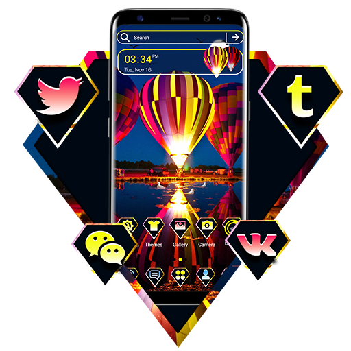 Air Balloon Theme Launcher