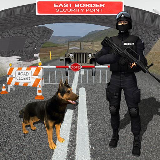 Border Patrol Sniffer Dog: Com
