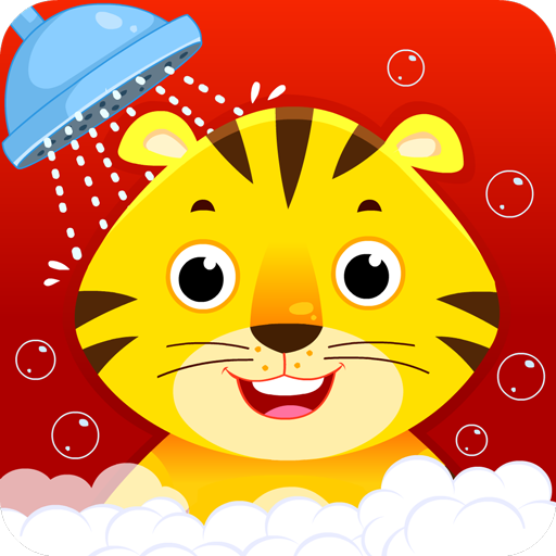 Baby Animal Bathing Game for Kids & Preschoolers