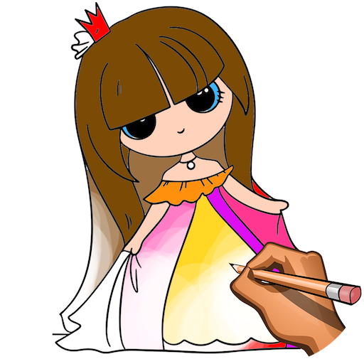 Learn to Draw Princess Color