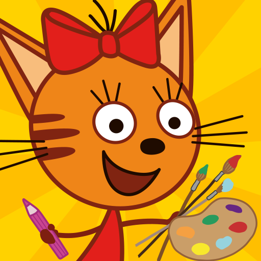 Kid-E-Cats Color Book for Kids