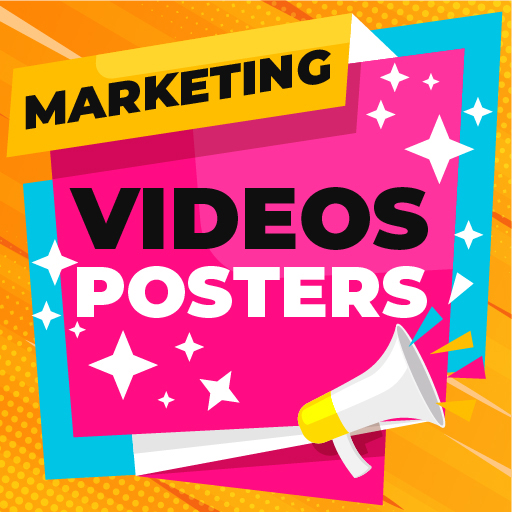 Video marketing poster maker