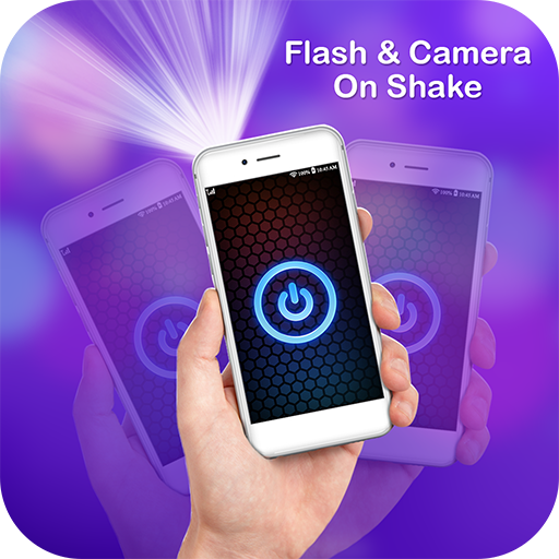 Flash & Camera on Shake