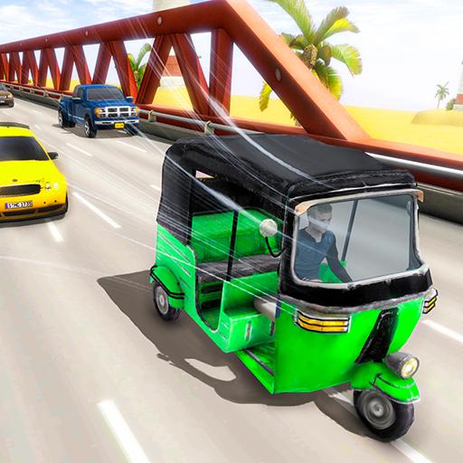 Highway Tuk Tuk Rickshaw Drive