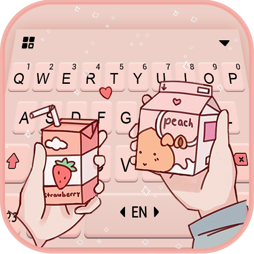 Hình nền bàn phím Pink Berry C