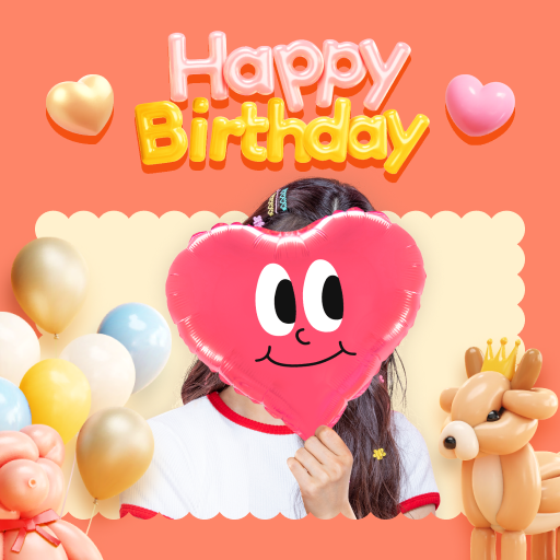 Happy Birthday Frame Maker