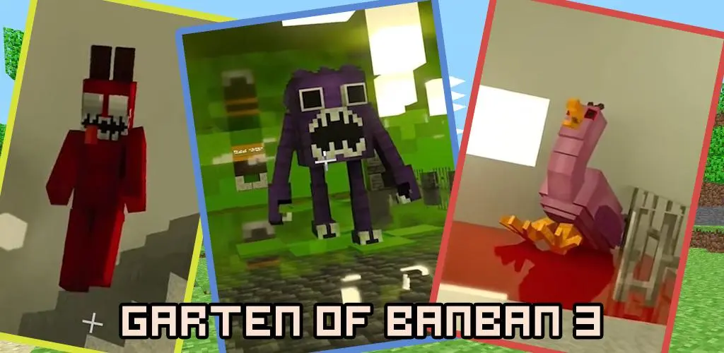 Download Garten of Banban 3 Minecraft android on PC
