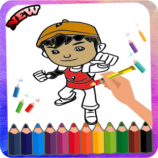Boboi Boy Coloring Book - Expert Drawing