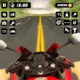摩托交通自行車比賽遊戲 3d