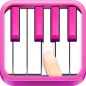 Real Pink Piano - Instruments Music Kid Piano Cat