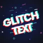 Glitch Text Effects Generator - Glitch on Photo