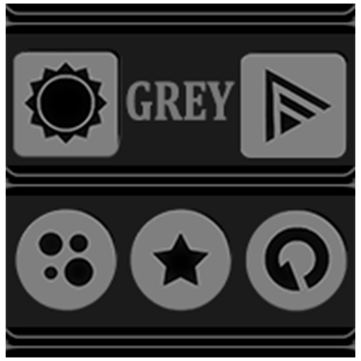 Grey and Black Icon Pack