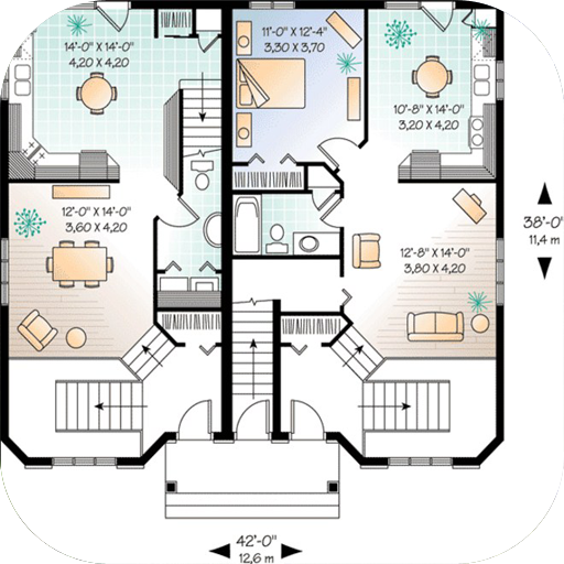 projetos de plano de casa