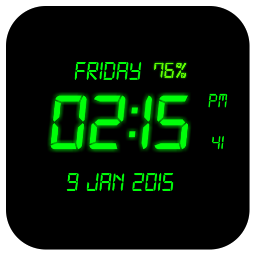 LED Digital Clock Live Wp