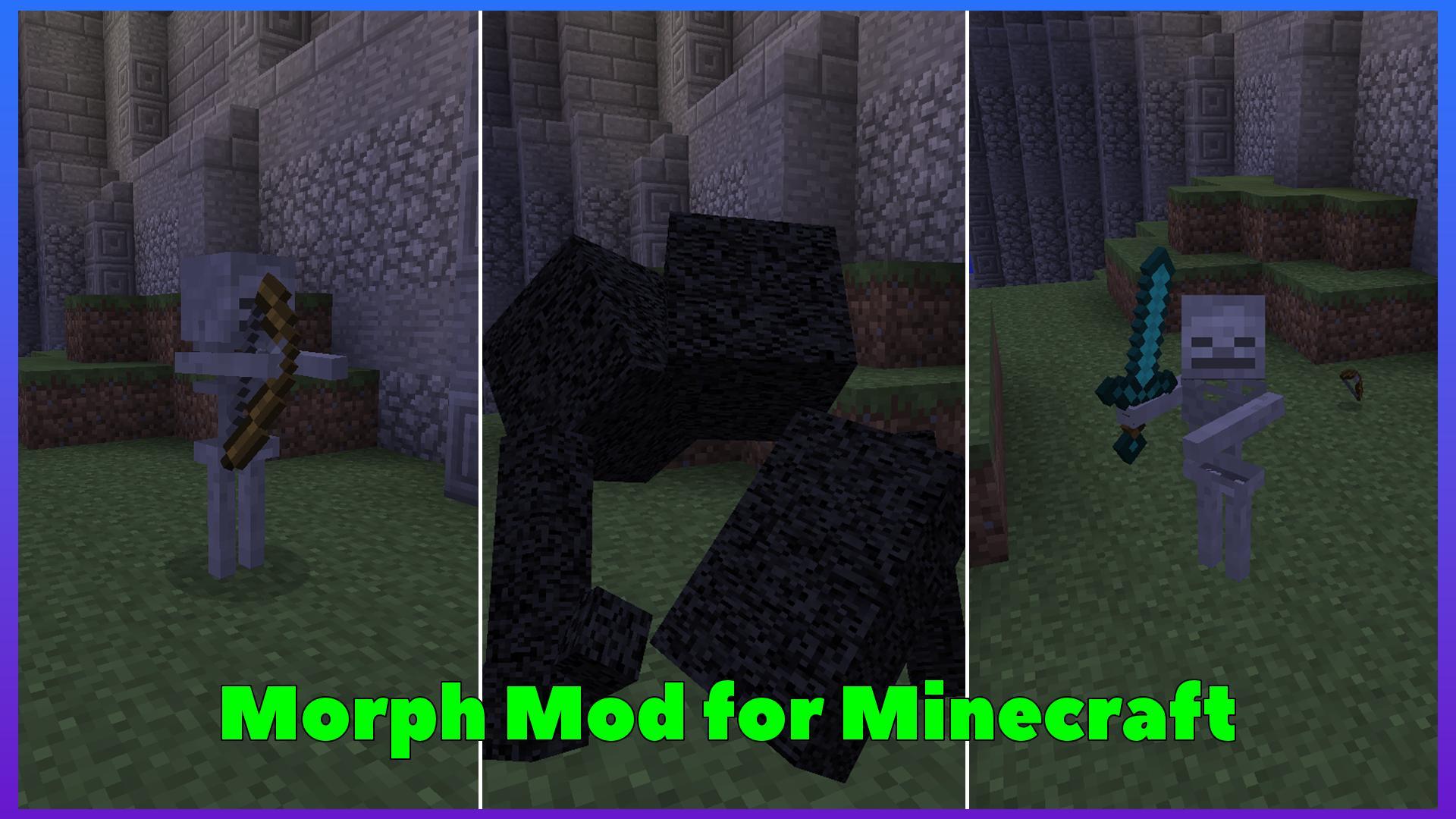 Download Morph Mod Addon for Minecraft android on PC