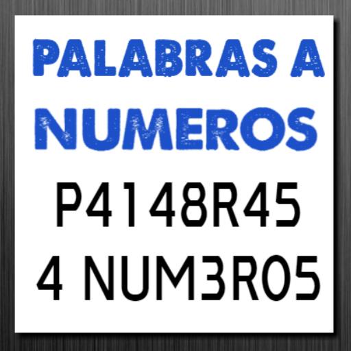 PALABRAS A NUMEROS convertidor