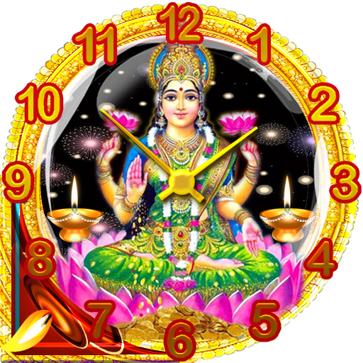 Mata Lakshmi Clock Lockscreen 