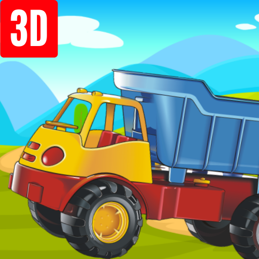 3D truk mengemudi untuk anak