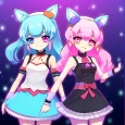 Anime Moe Girls Dress Up Games