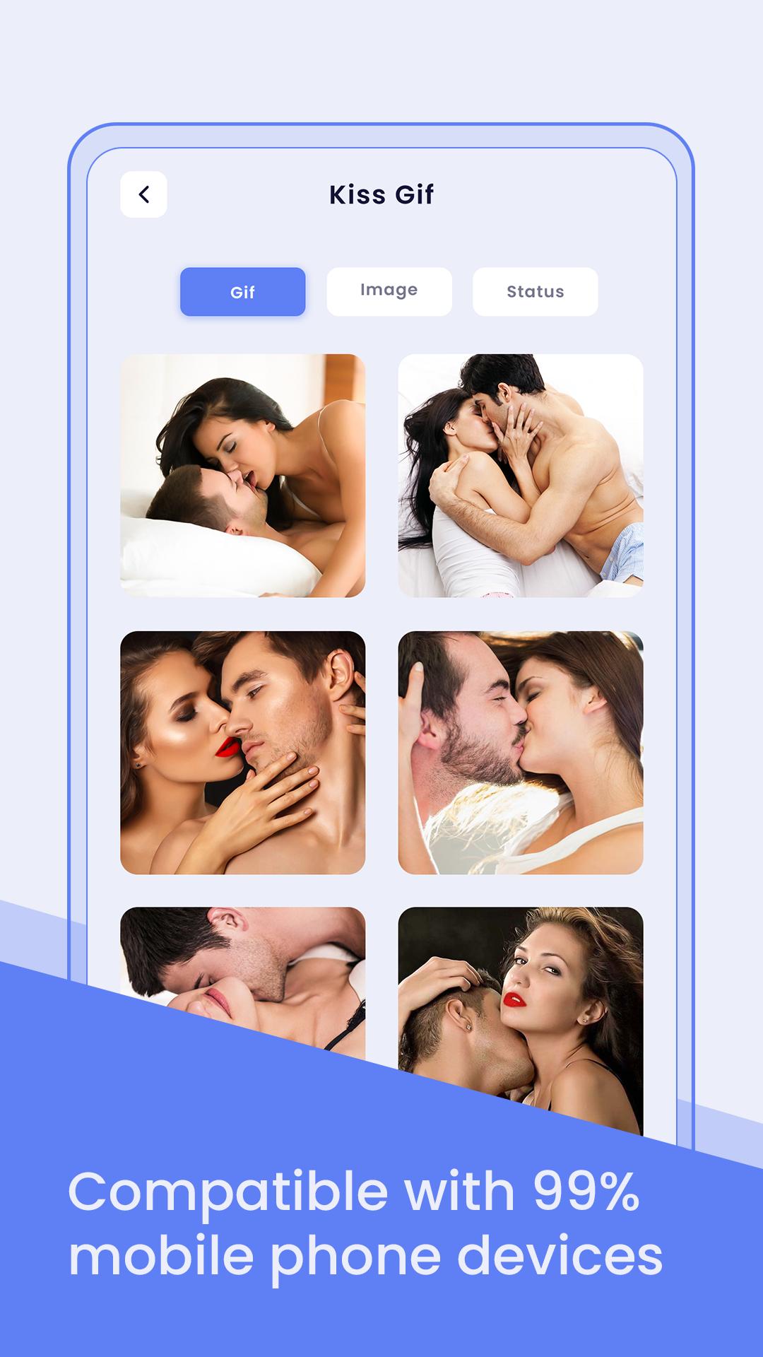 Download Kiss GIF android on PC