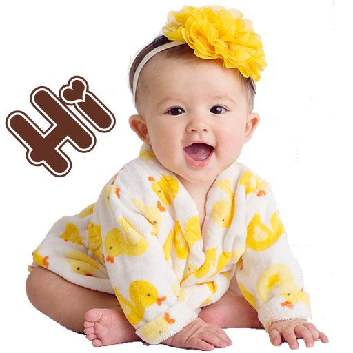 Cute Baby Stickers - WAStickerApps