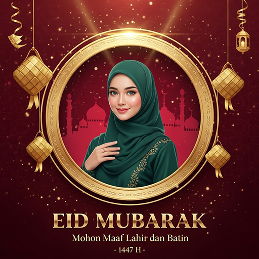 EID MUBARAK 2026 Photo Frames