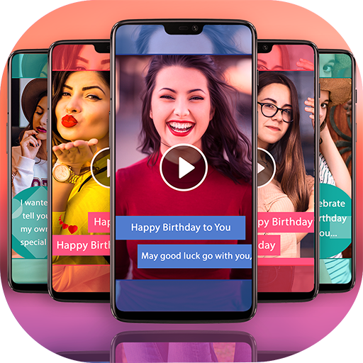 FullScreen Birthday Video Status Maker - 30 Sec