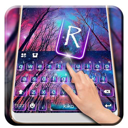 Galaxy Wallpaper keyboard