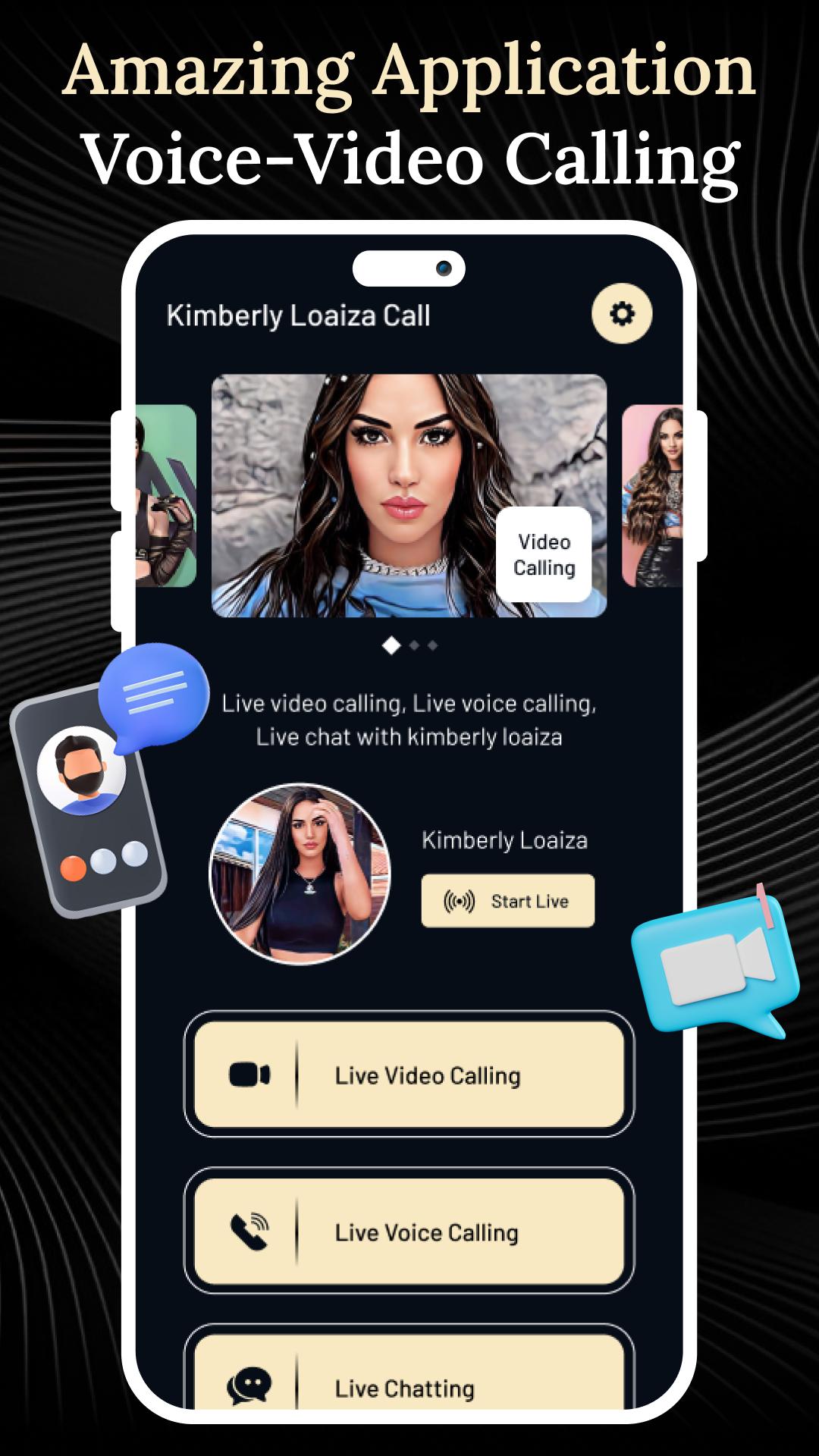 Download Kimberly Loaiza Video Call android on PC