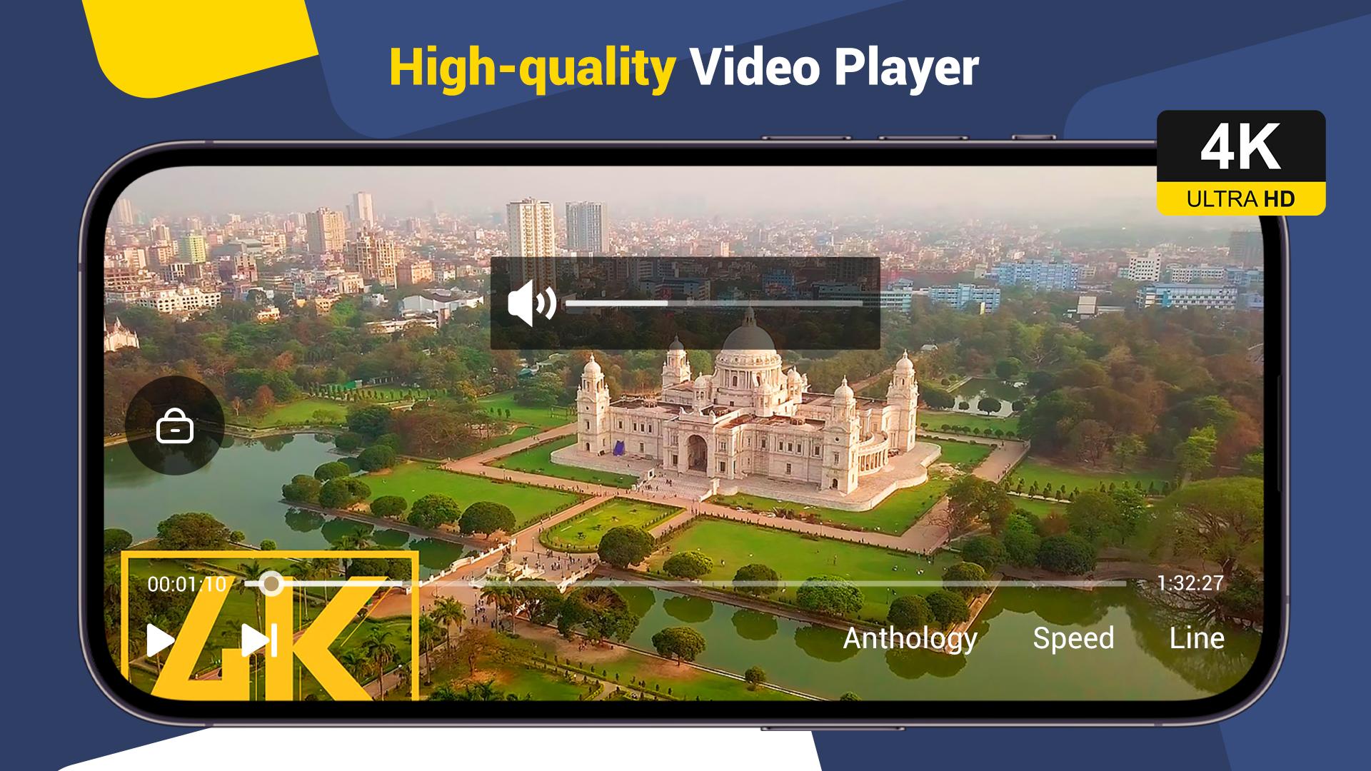 Download Download video & 4K Player android on PC