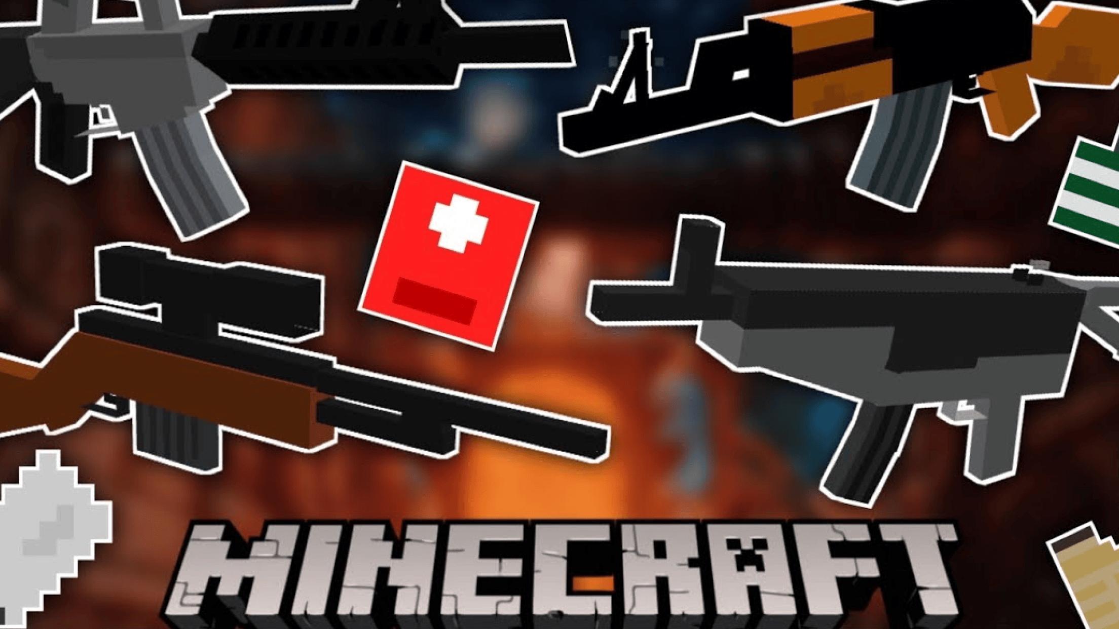Download Weapon Mods in Minecraft PE android on PC