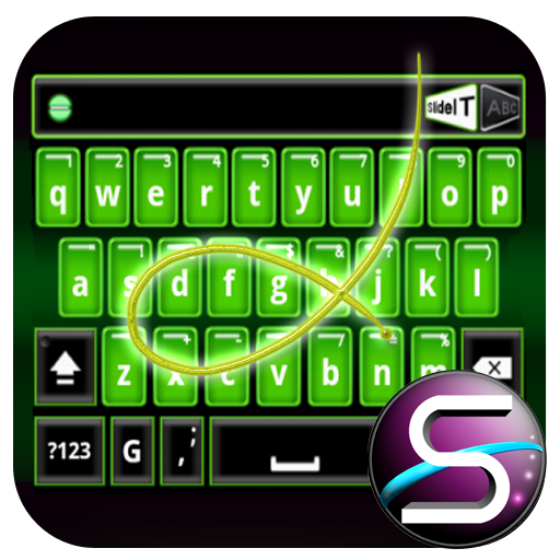 SlideIT Green Neon Skin