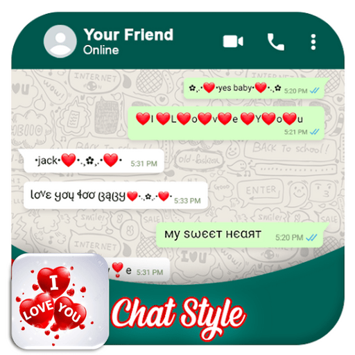 Stylish Chat Font for WhatsApp