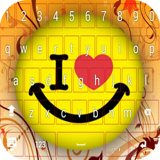 Emoticon keyboard theme