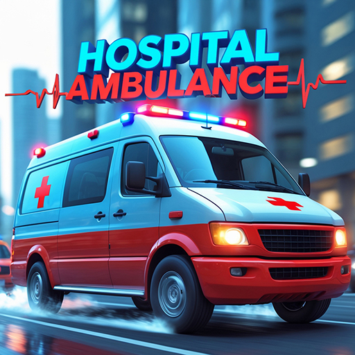 Hospital Ambulance Car Driving