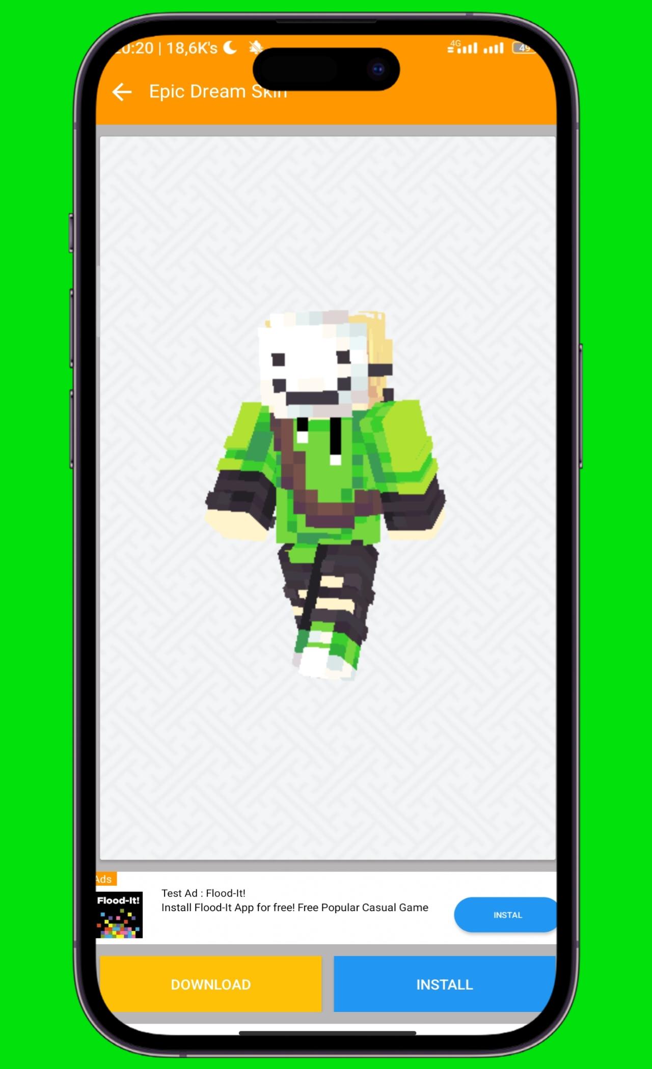 Скачать Dream Skin for Minecraft PE на ПК | Официальный представитель  GameLoop