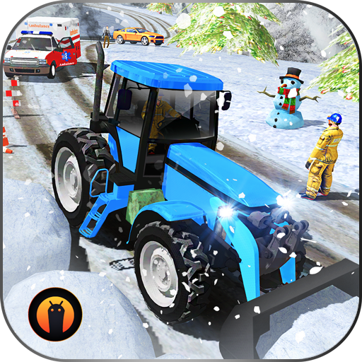 Snow Plow Truck Driving Sim 3D