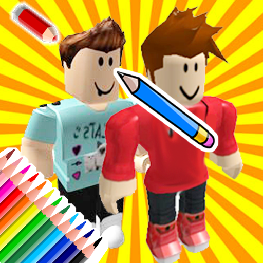 Como desenhar e colorir roblox