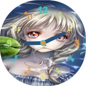 Anime Clock Widget