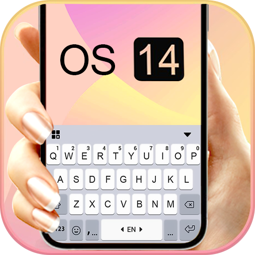 Pastel OS 14 Style Keyboard Ba