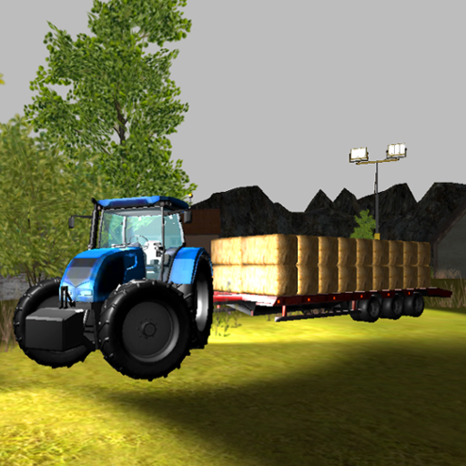 Night Tractor 3D: Hay Transpor