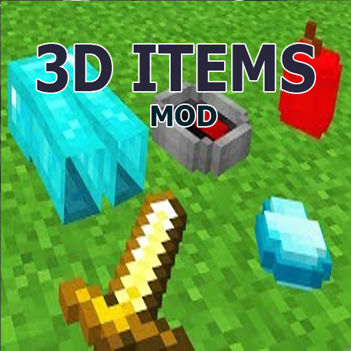 3D Items Mod For MCPE