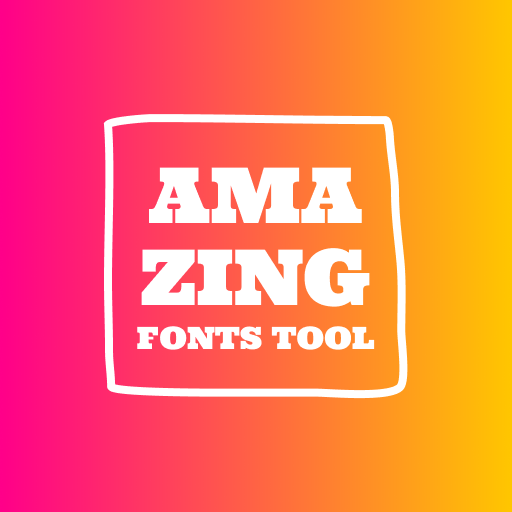 Amazing Fonts Tool