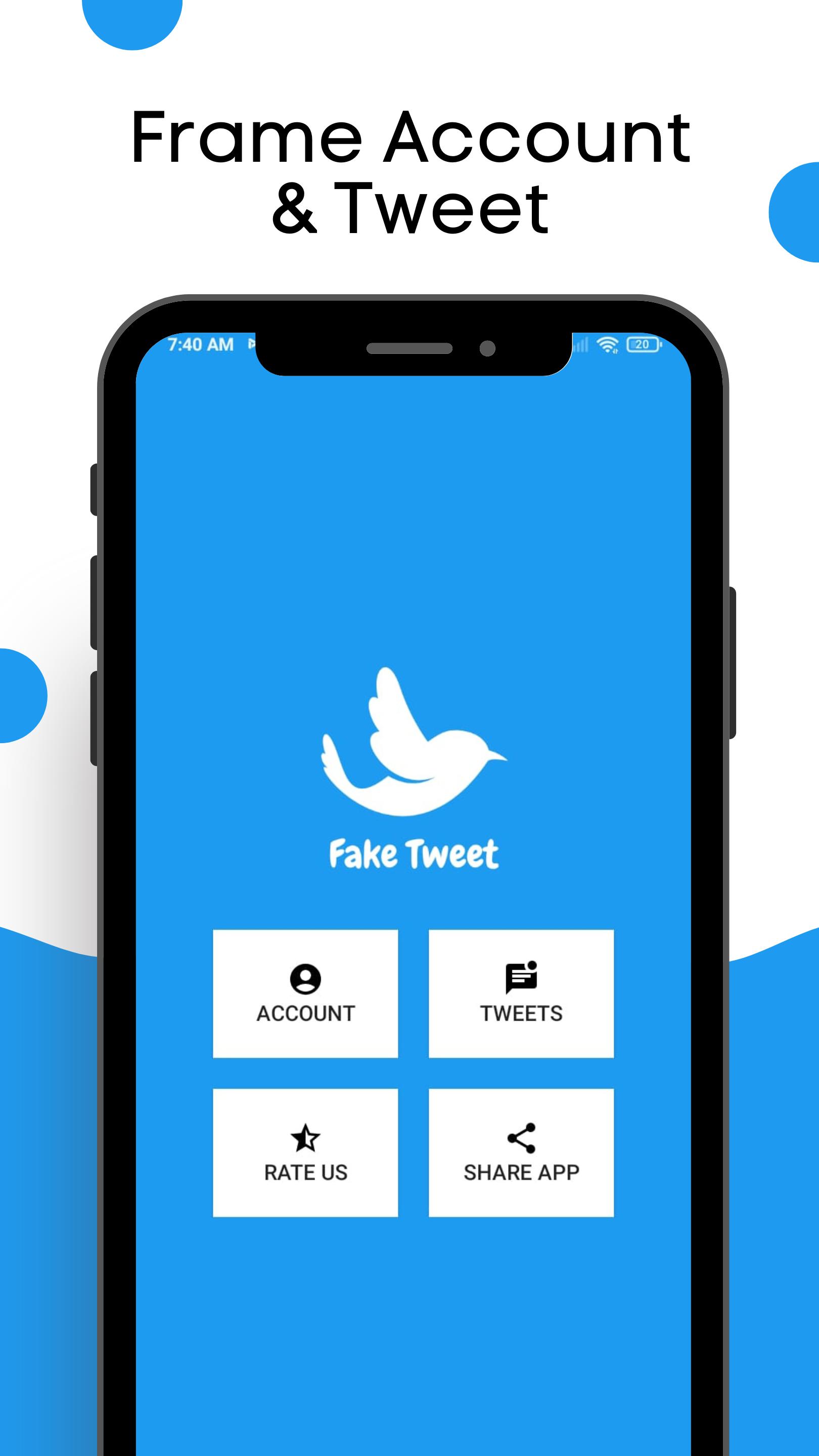 Download Fake Tweet Prank Creator Posts android on PC