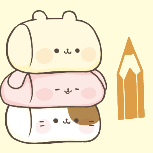 Kawaii Memo Sticky Note Widget