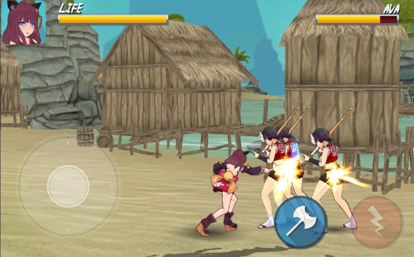 Download Shinobi Girls - Hack and Slash Beach Burst android on PC